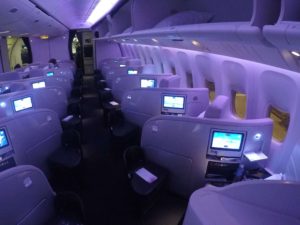 Luxurious Travel, Air New Zealand, Boeing 777-200ER, Business Class