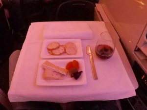 Luxurious Travel, Air New Zealand, Business Class Food 3