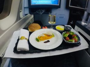 Luxurious Travel, Business Class, KLM, Boeing 747, Review 23