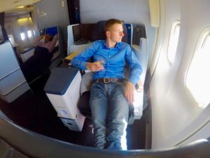 Luxurious Travel, Business Class, KLM, Boeing 747, Review 7