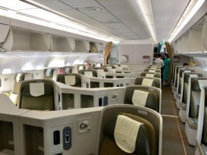 Vietnam Airlines, A350, Business Class, Cabin, Review