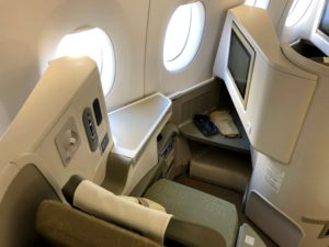 Vietnam Airlines, A350, Business Class, Seat 6A, Rear