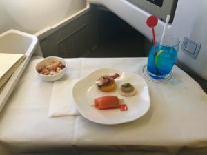 Vietnam Airlines, A350, Business Class, Starter, cocktail