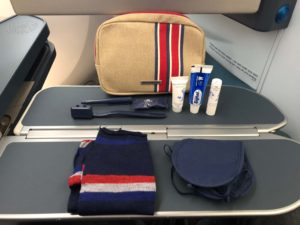 KLM, World Business Class, Dreamliner, Review, Amenity Kit