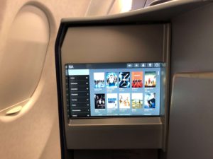 Malaysia Airlines, A330-200, business class, in flight entertainment-2