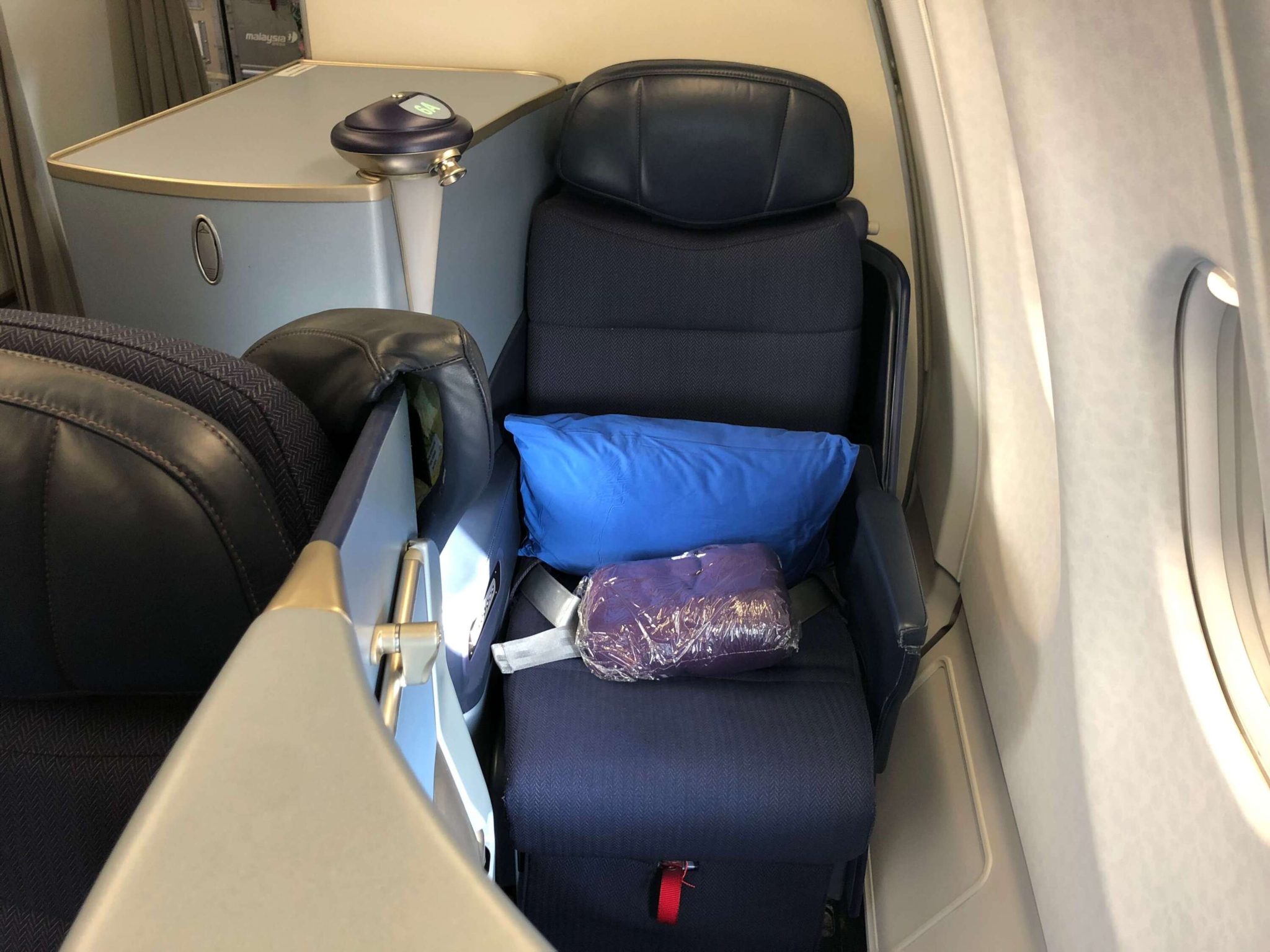 malaysia airlines business class trip report
