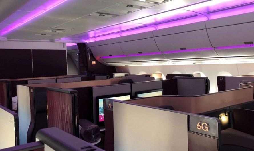 Review: Qatar Airways A350-1000 Qsuites Business Class
