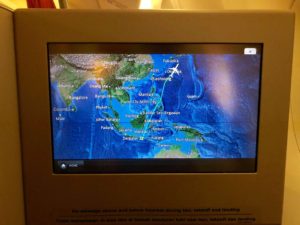 Garuda Indonesia Boeing 777 Business Class In Flight Entertainment