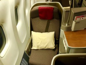 Garuda Indonesia Boeing 777 Business Class Seat