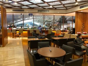 Garuda Indonesia Business Class Lounge Denpasar Seating