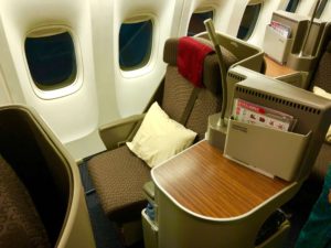 Garuda Indonesia Business Class Seat Boeing 777