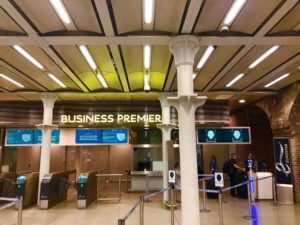 Eurostar Business Premier Check In