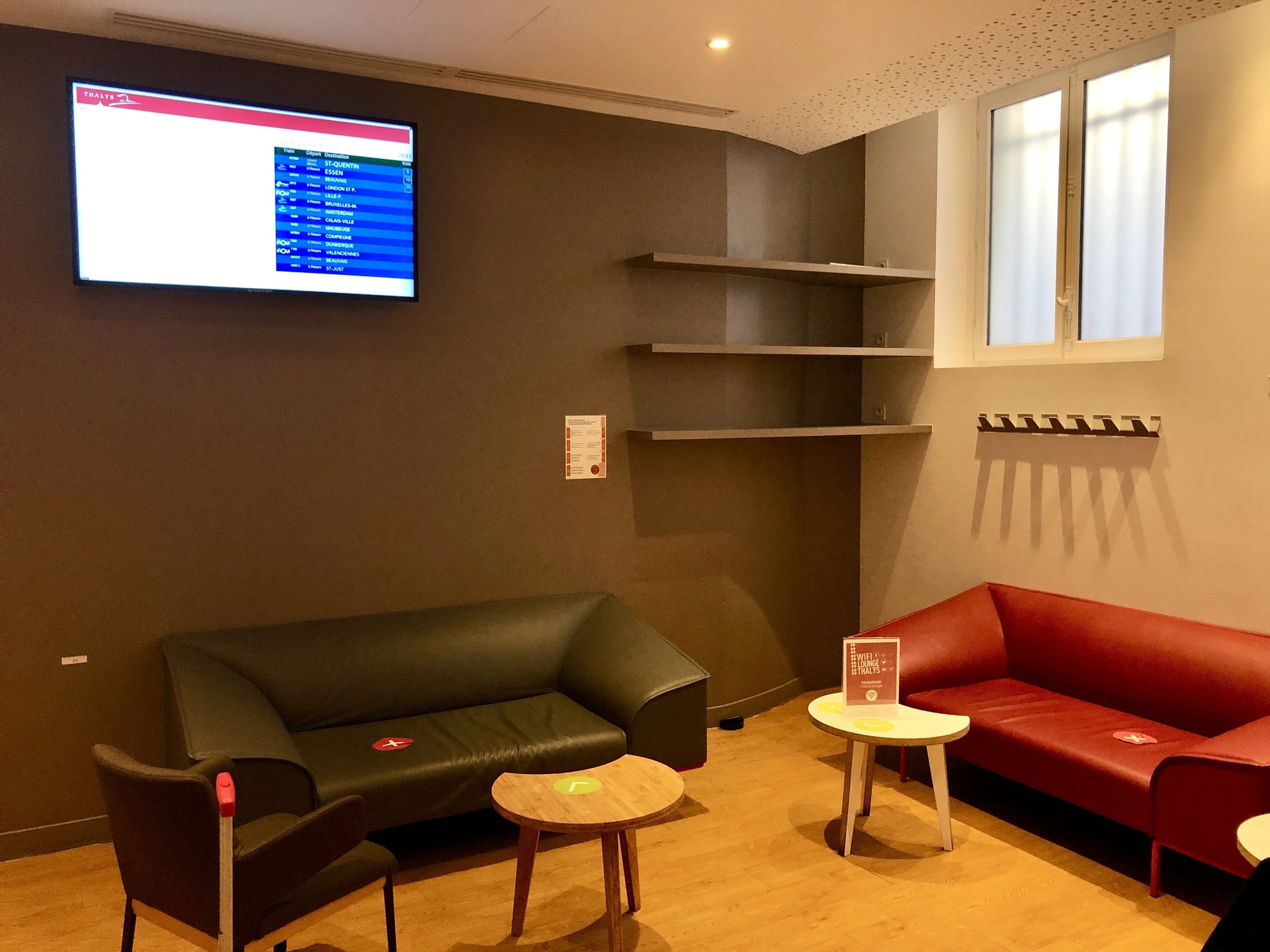 Thalys Lounge Paris Gare du Nord