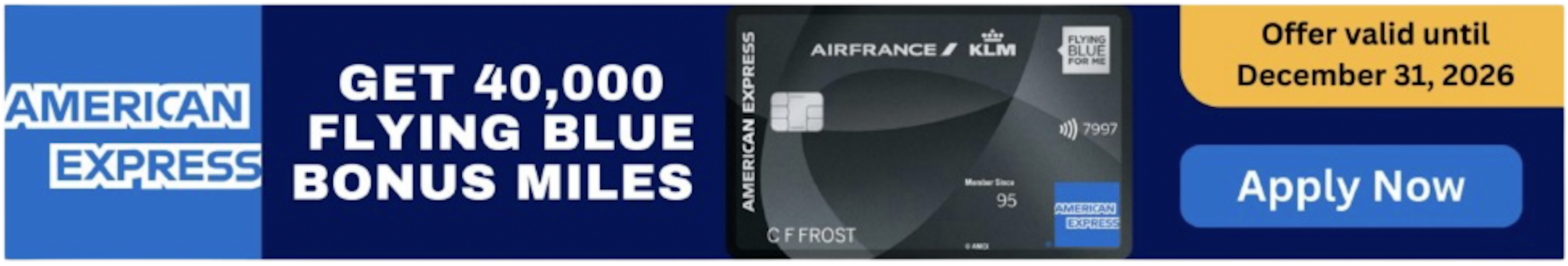 American Express Flying Blue Platinum Card