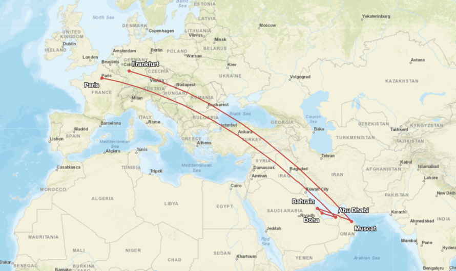 Trip Intro: Chasing Winter Sun In The Middle East